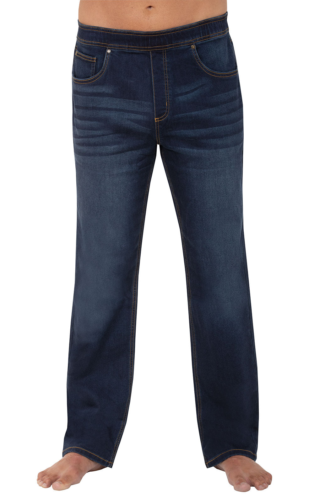 Casual Pants Denim Pajama Pants *'* Jeans Loose Size Pants With