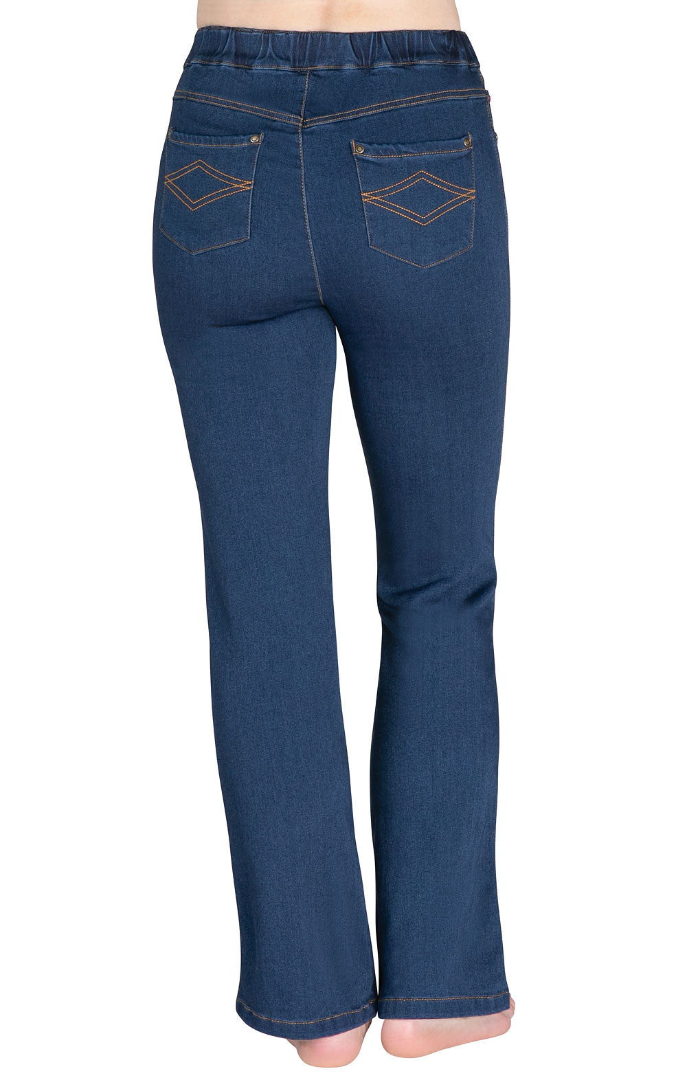 Women's High Waisted Bootcut Jeans Pajamajeans - Main Image